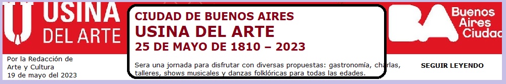 USINA DEL ARTE 25 DE MAYO